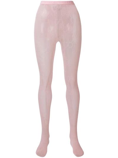 gucci interlocking g tights pink|gucci tights for women.